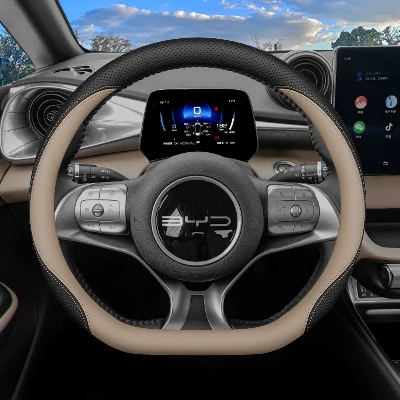 غطاء عجلة قيادة جلدي رفيع للغا - مراجعة Fishing Boat Steering Wheel وسعره