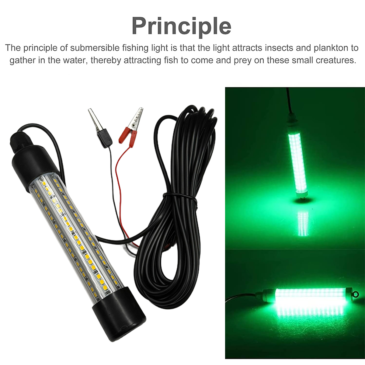 أدى ضوء الصيد تحت الماء ضوء ال - مراجعة Fishing Boat Navigation Light وسعره